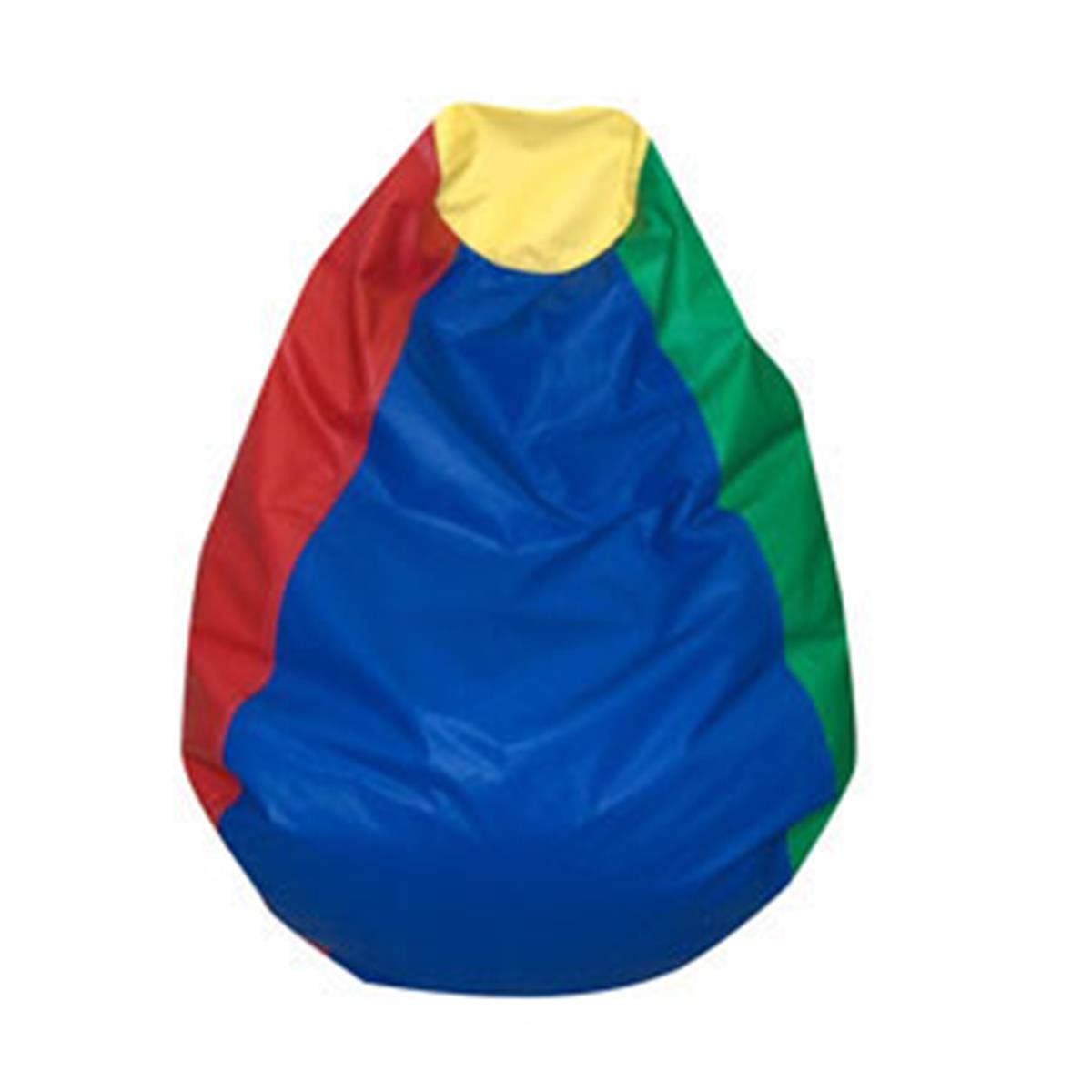 Picture of Childrens Factory CF610-056 Tear Drop Bean Bag&#44; Rainbow