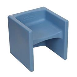 Picture of Childrens Factory CF910-013 Chair Cube&#44; Sky Blue