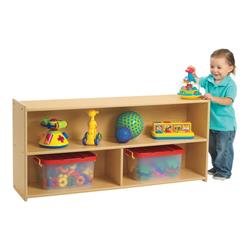 Picture of Angeles ANG7148 Value Line Toddler 2-Shelf Storage - UV Finish&#44; Maple - 22 x 12 x 48 in.