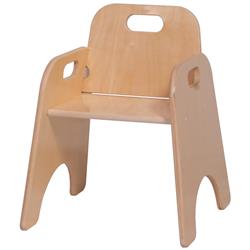 Picture of Angeles ANG1363 Stackable Toddler Brich Chair with 11 in. Seat Height - UV Finish