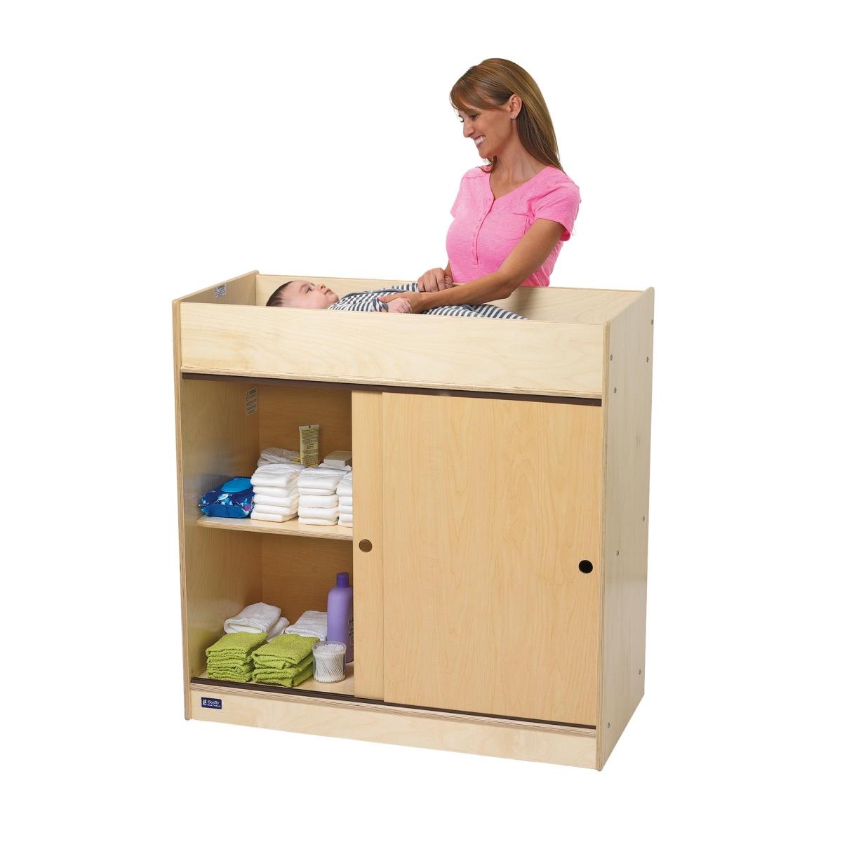 Picture of Angeles ANG9039 Value Line Birch Changing Table&#44; 420 x 40 in.