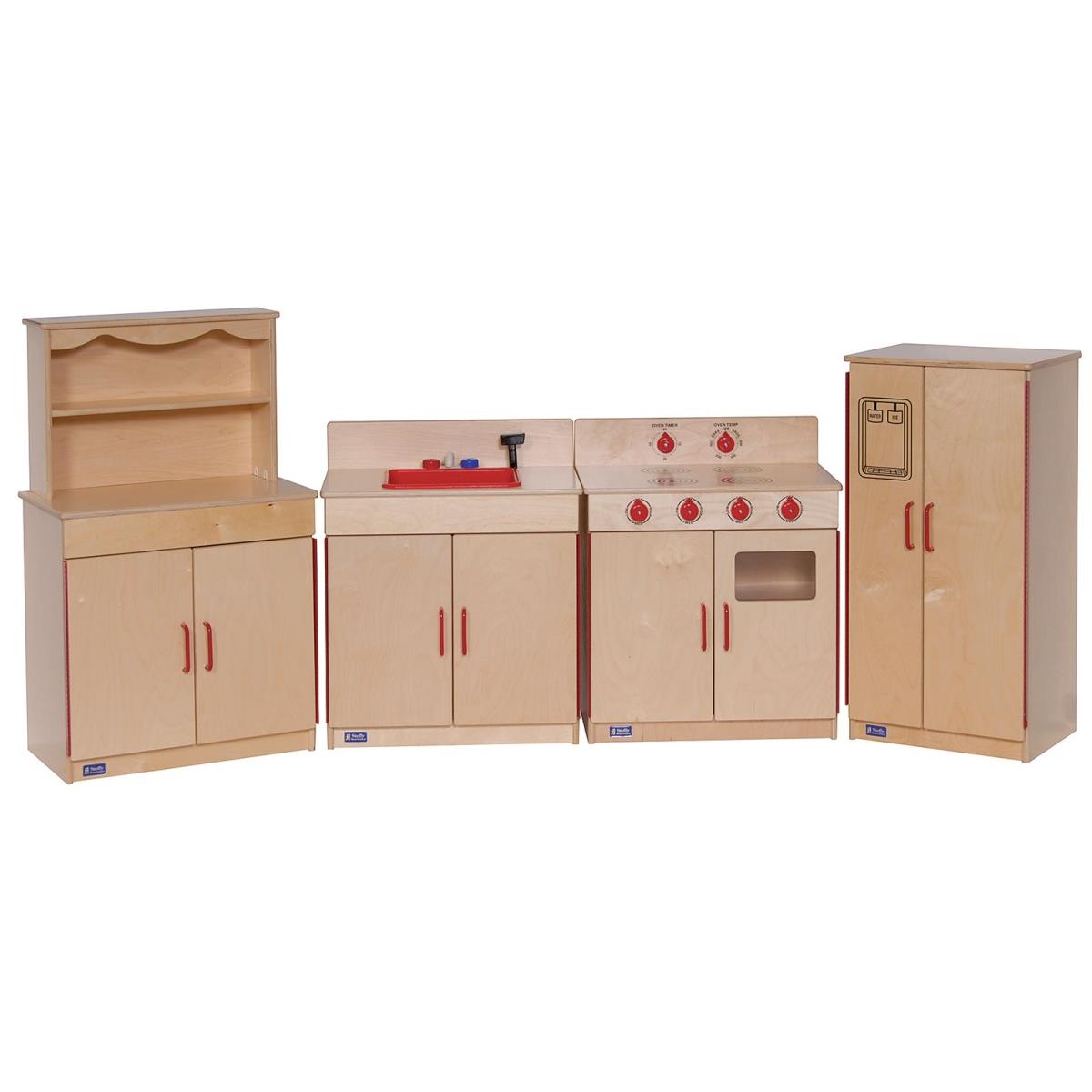 Picture of Angeles ANG4000 4 Piece Brich Kitchen Set - UV Finish - 15 x 24 in.