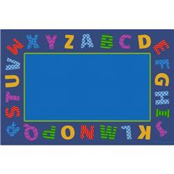 Picture of Childrens Factory CPR3025 Border Alphabet Scramble Rectangle Carpet - Small