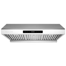 Picture of Hauslane 3P-GE2L-BFSB 30 in. 900 CFM Ducted Under Cabinet Range Hood&#44; Stainless Steel