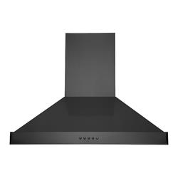 Picture of Hauslane WM-590BSS-30 30 in. Convertible Wall-Mounted Range Hood, Black Stainless Steel