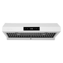 Picture of Hauslane UC-PS18WHT-30 30 in. Ducted Matte White Undercabinet Range Hood