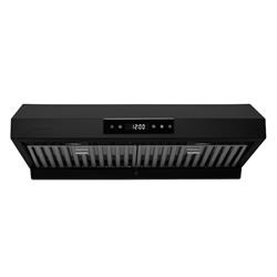 Picture of Hauslane UC-PS18BLK-30 30 in. Under Cabinet Range Hood, Matte Black