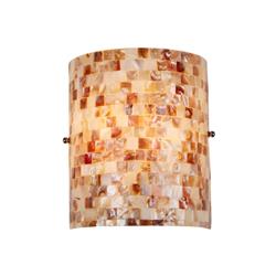 Picture of Chloe CH3CD28CC08-WS1 8.3 in. Lighting Mosaic Shelley 1 Light Wall Sconce - Black
