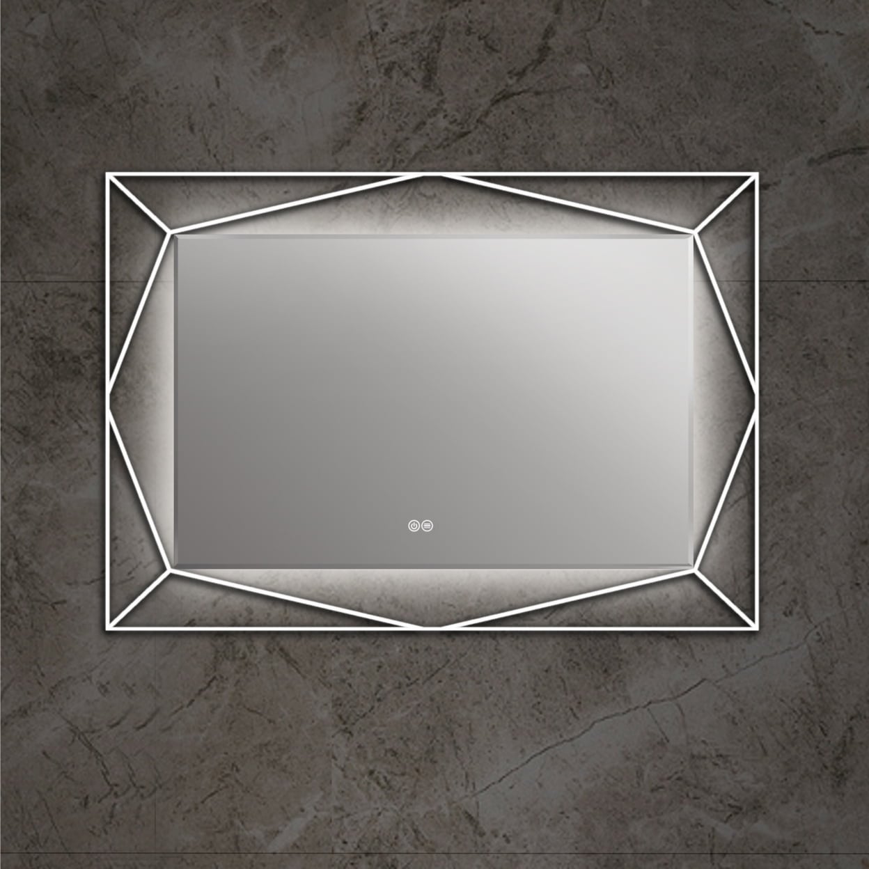 Speculo Back Lit LED Mirror 6000K Daylight White - 39 in.