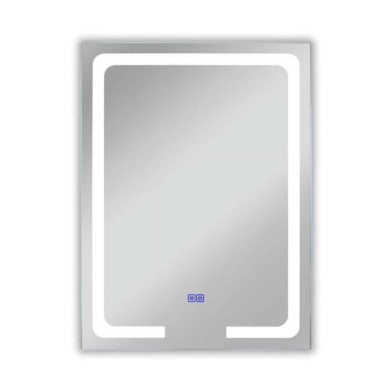 32 in. 3 Color Temperatures 3000K-6000K Luminosity Back Lit Rectangular Touchscreen LED Mirror
