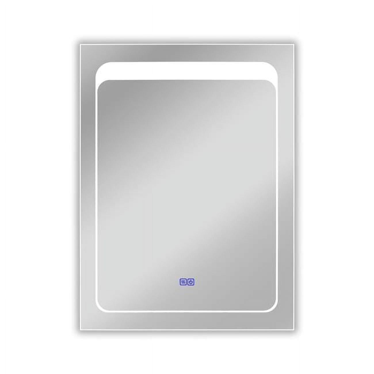 32 in. 3 Color Temperatures 3000K-6000K Luminosity Back Lit Rectangular Touchscreen LED Mirror