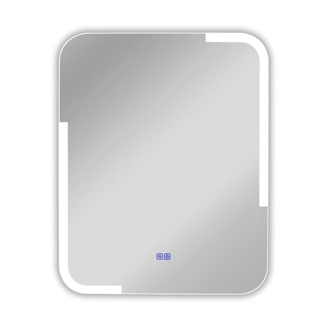 30 in. 3 Color Temperatures 3000K-6000K Luminosity Back Lit Rectangular Touchscreen LED Mirror