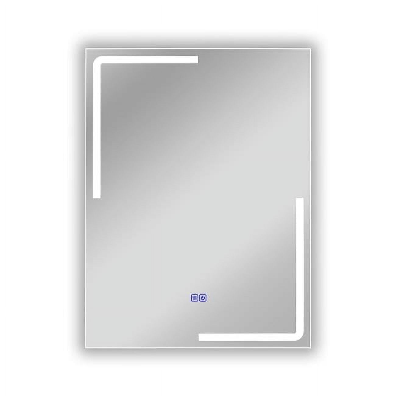 32 in. 3 Color Temperatures 3000K-6000K Luminosity Back Lit Rectangular Touchscreen LED Mirror