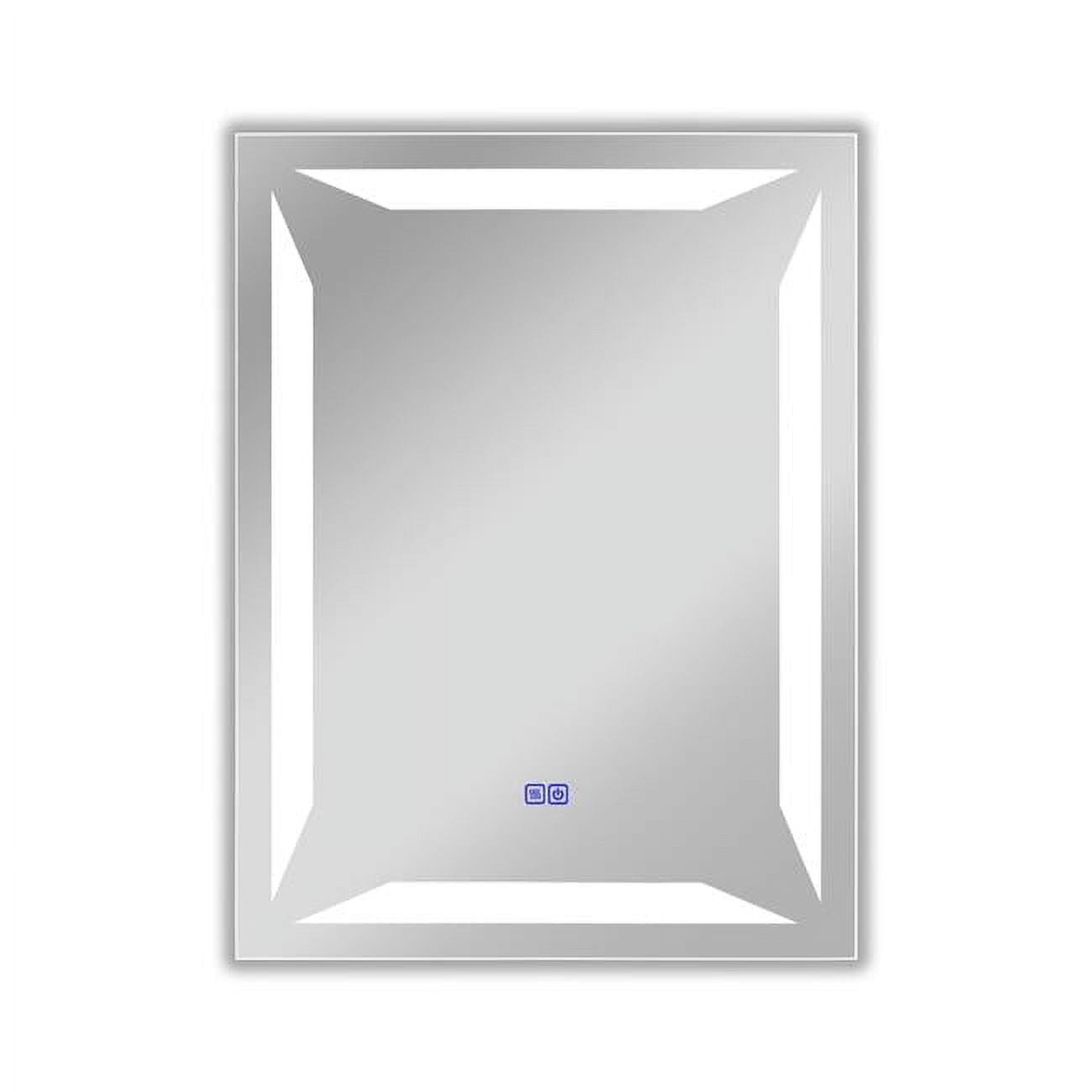 Picture of Chloe Lighting CH9M017BL32-VRT 32 in. 3 Color Temperatures 3000K-6000K Luminosity Back Lit Rectangular Touchscreen LED Mirror