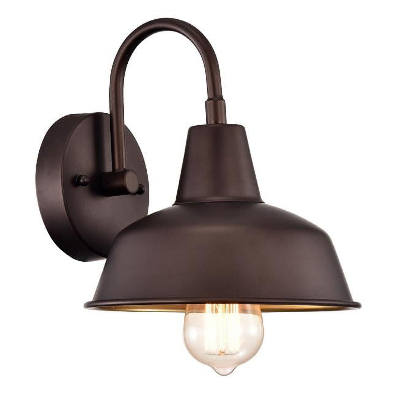 Picture of Chloe Lighting CH2D701RB09-WS1 9 in. Ironclad Industrial 1 Light Indoor Wall Sconce&#44; Oil Rubbed Bronze