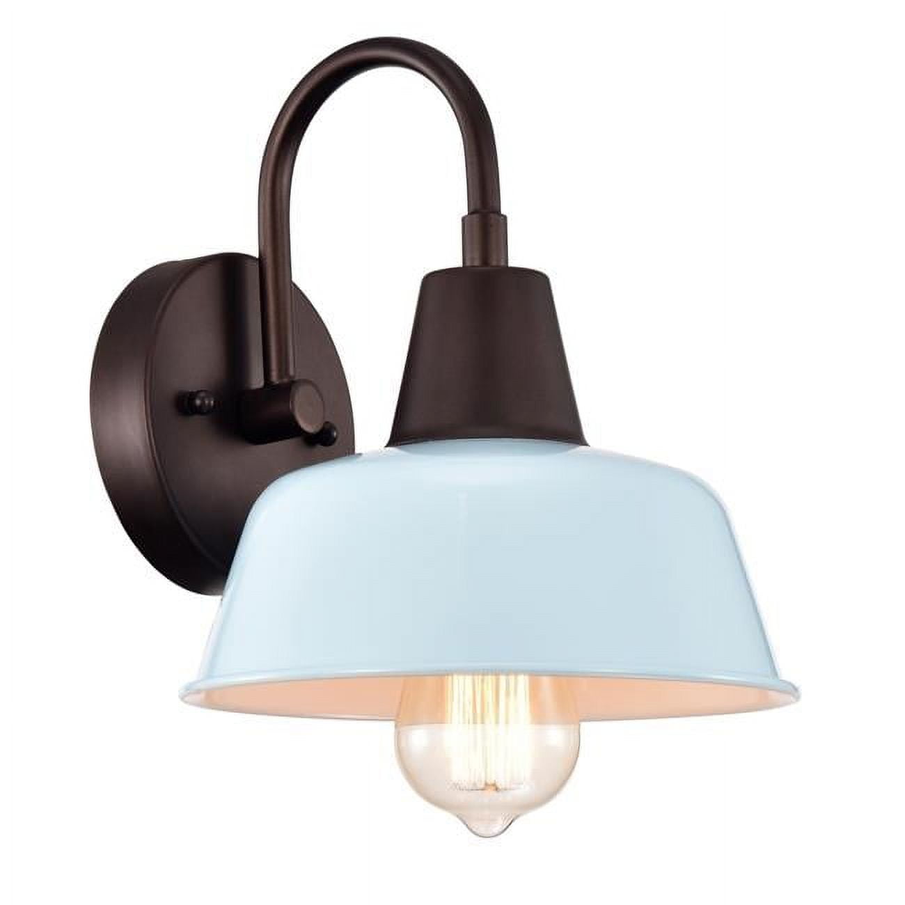 Picture of Chloe Lighting CH2D701LB09-WS1 9 in. Ironclad Industrial 1 Light Indoor Wall Sconce, Oil Rubbed Bronze