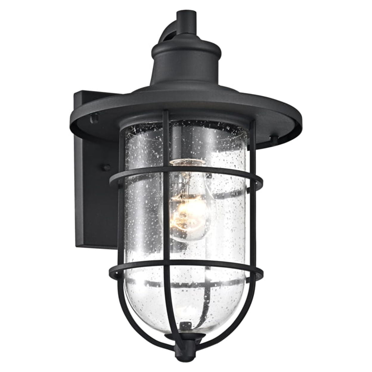 Picture of Chloe Lighting CH2S298BK14-OD1 14 in. Markus Transitional 1 Light Outdoor Wall Sconce&#44; Textured Black