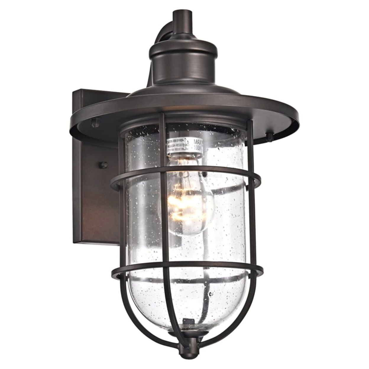 Picture of Chloe Lighting CH2S298RB14-OD1 14 in. Markus Transitional 1 Light Outdoor Wall Sconce&#44; Rubbed Bronze