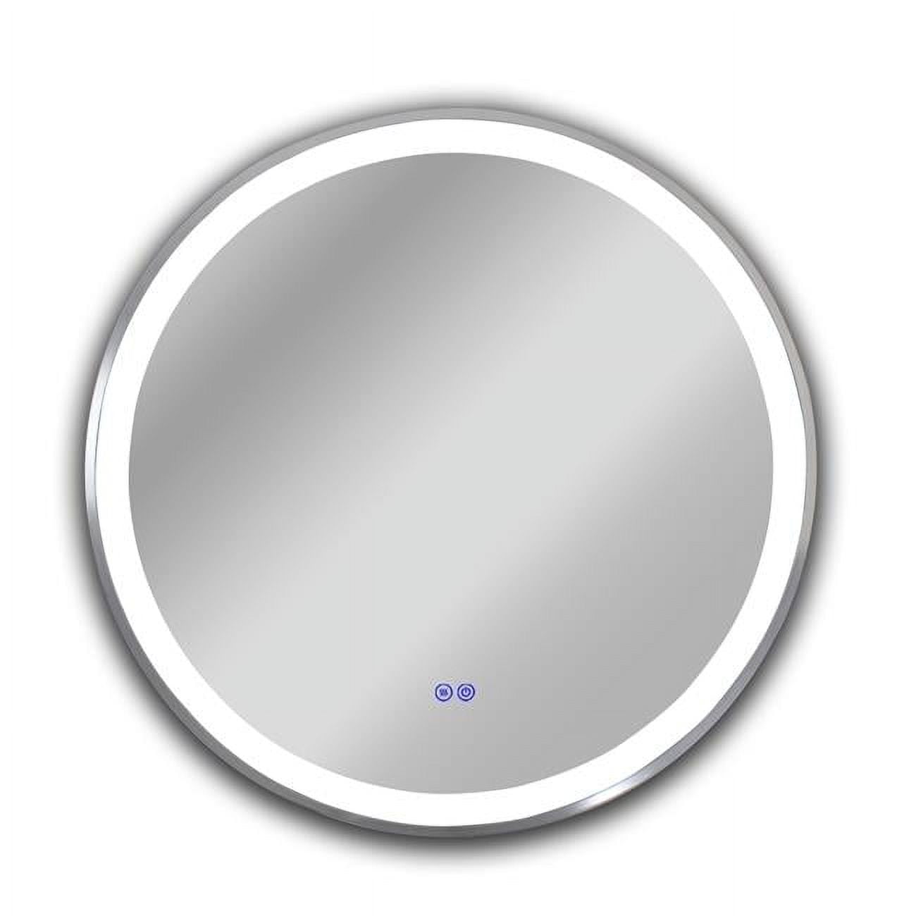 Picture of Chloe Lighting CH9M076EB30-RND 30 in. 3 Color Temperatures 3000K-6000K Luminosity Embedded Round Touchscreen LED Mirror