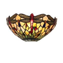 Picture of Chloe Lighting CH32825DB12-WS1 12 in. Anisoptera Purity Dragonfly Style 1 Light Wall Sconce&#44; Black