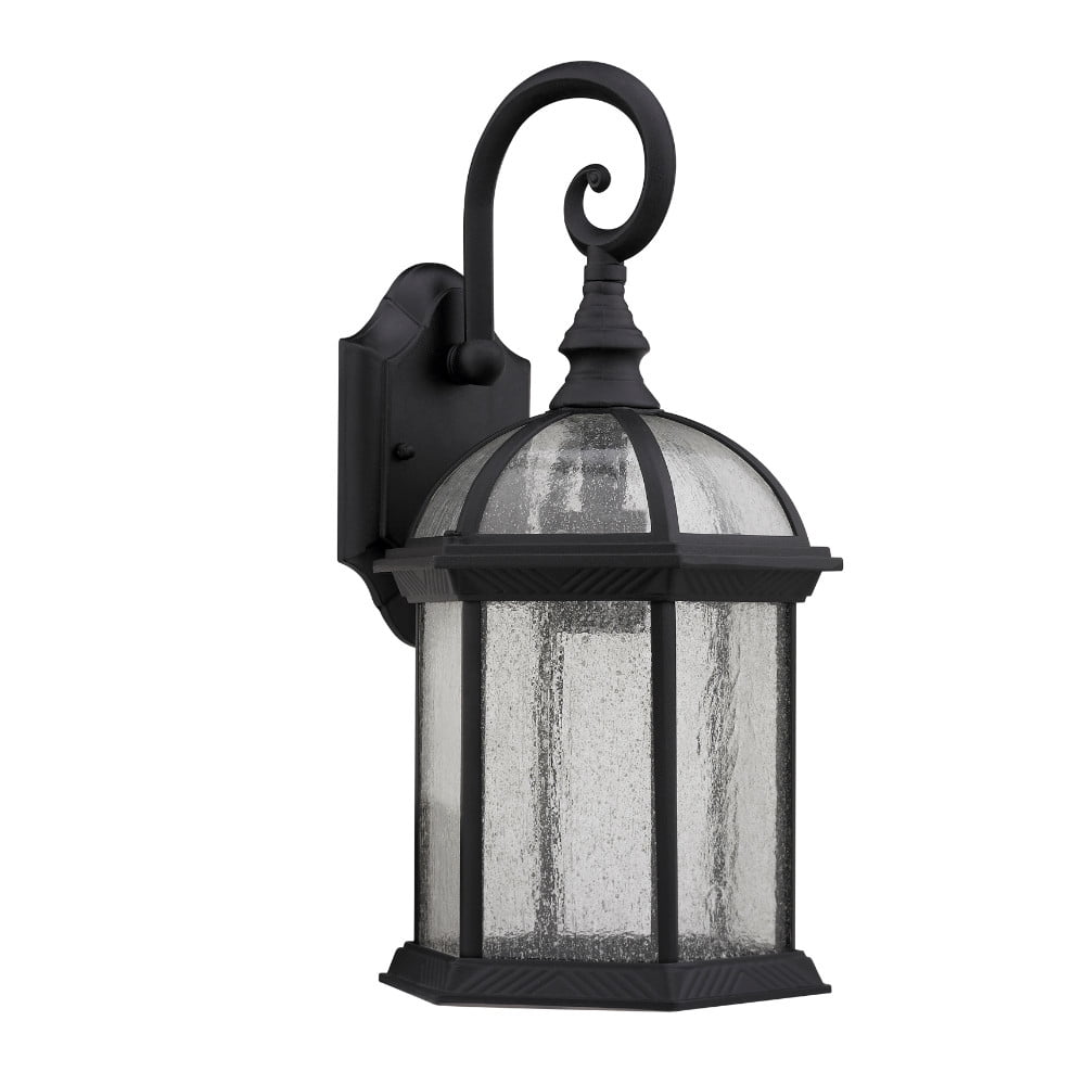 Picture of Chloe CH21611BK19-OD1 19 in. Lighting Havana Divine Transitional 1 Light Black Outdoor Wall Sconce - Textured Black
