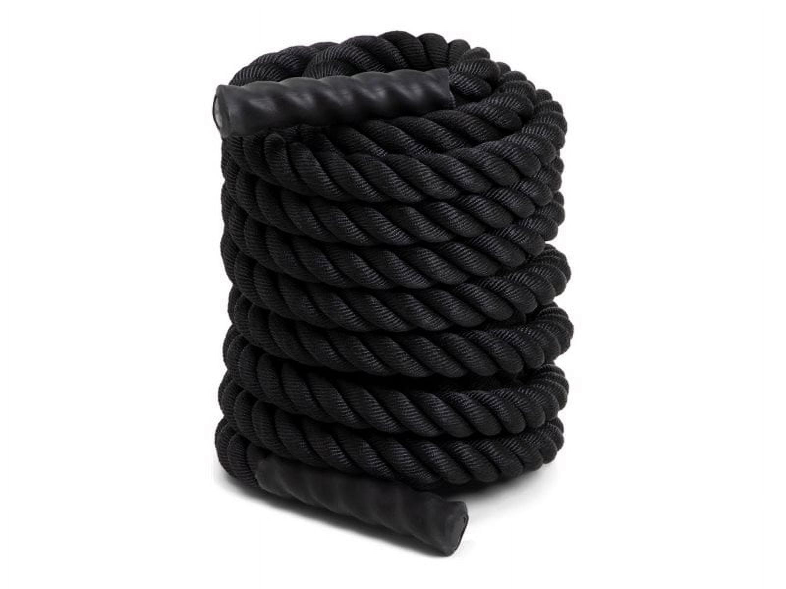 Picture of Champion Sports RPT2040 2 in. x 40 ft. Rhino Poly Training Rope, Black
