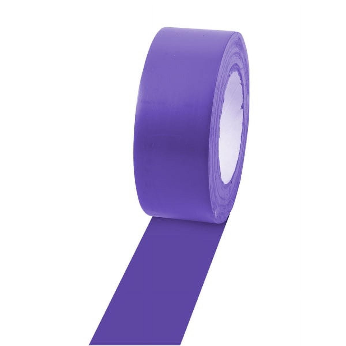 2 in. x 60 Yards Vinyl Floor Tape, Purple