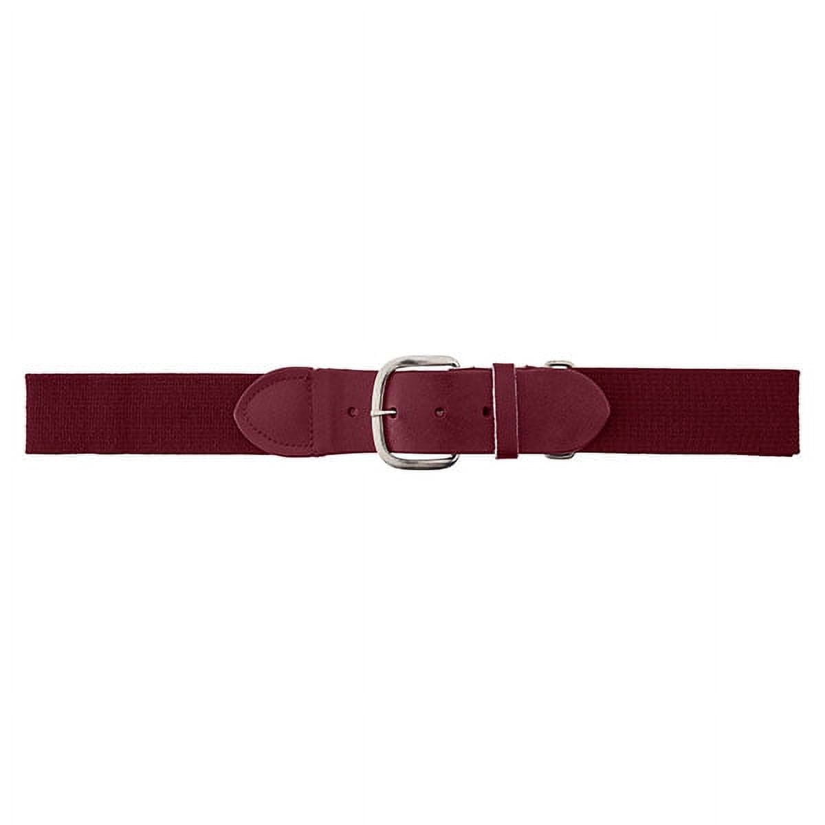 UBCD Adult Baseball & Softball Uniform Belt, Cardinal