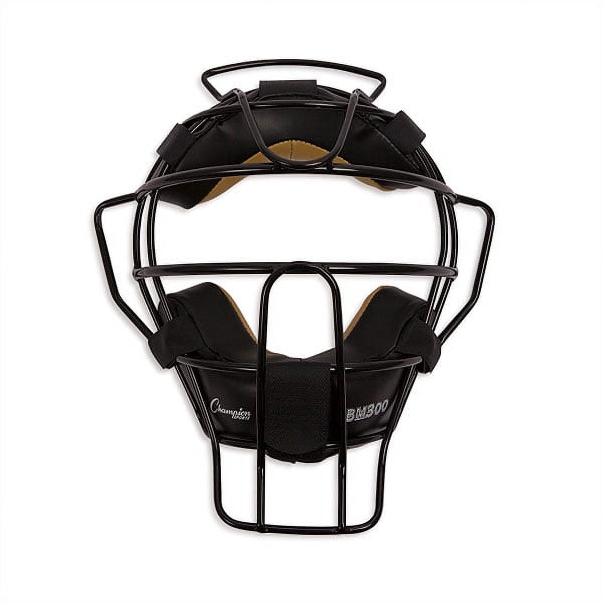 Ultra Lightweight Umpire Face Mask, Black