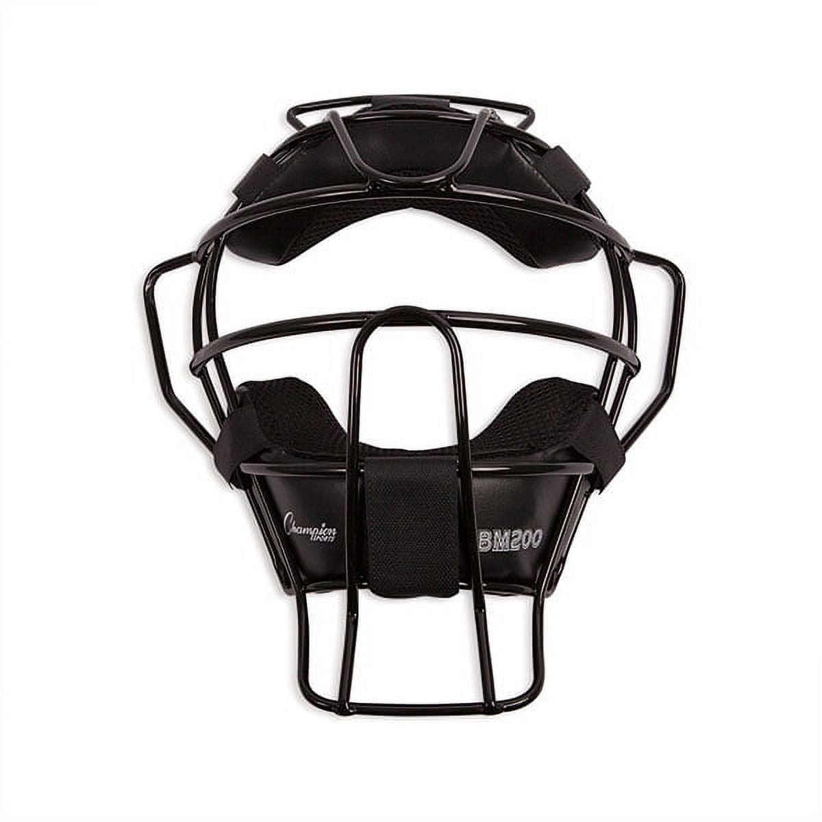 Umpire Lightweight Umpire Face Mask, Black