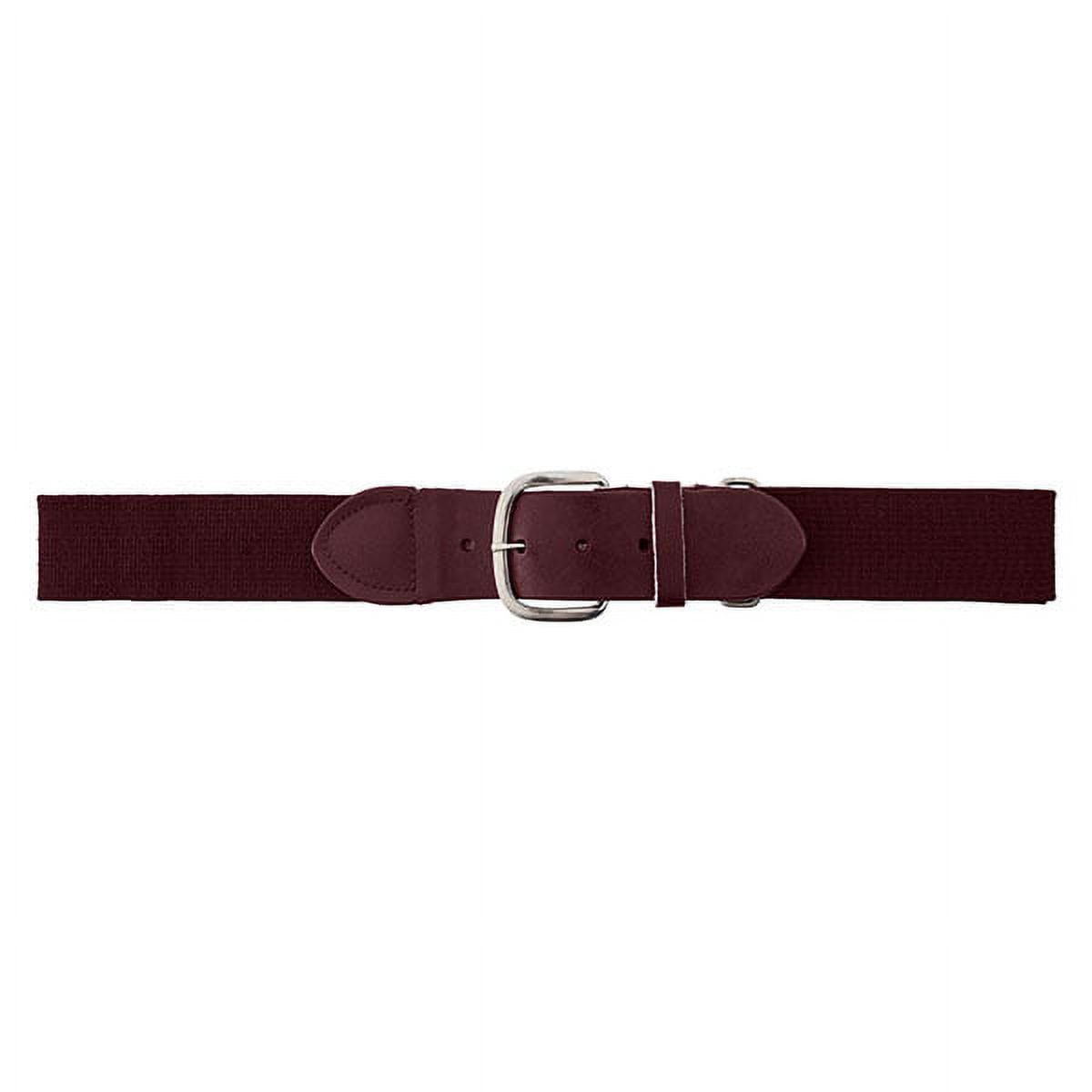 Adult Baseball & Softball Uniform Belt, Maroon