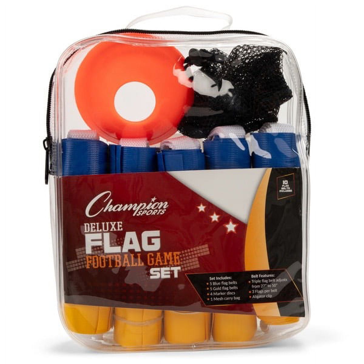 10 x 8 x 2 in. Flag Football & Cone Set