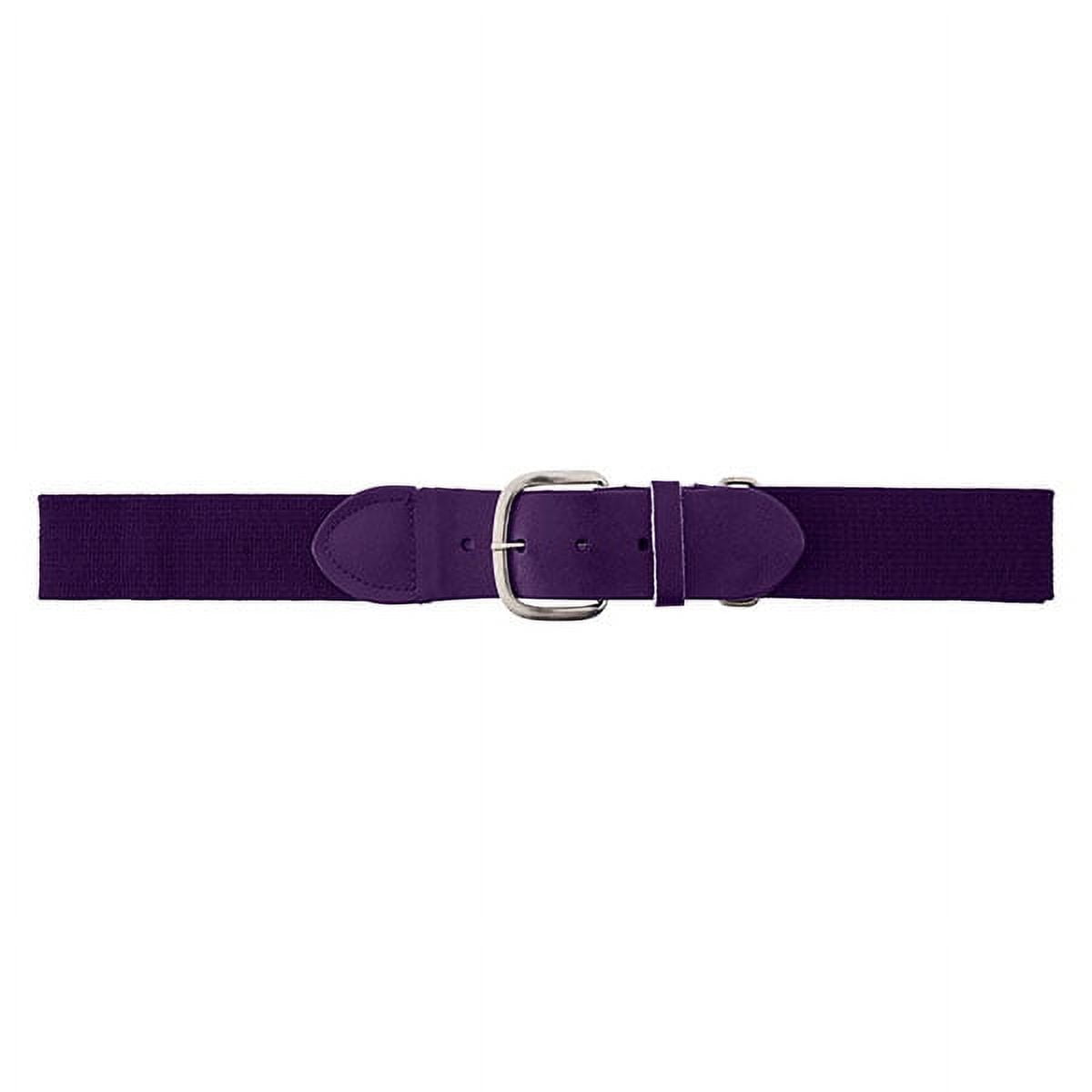 Adult Baseball & Softball Uniform Belt, Purple