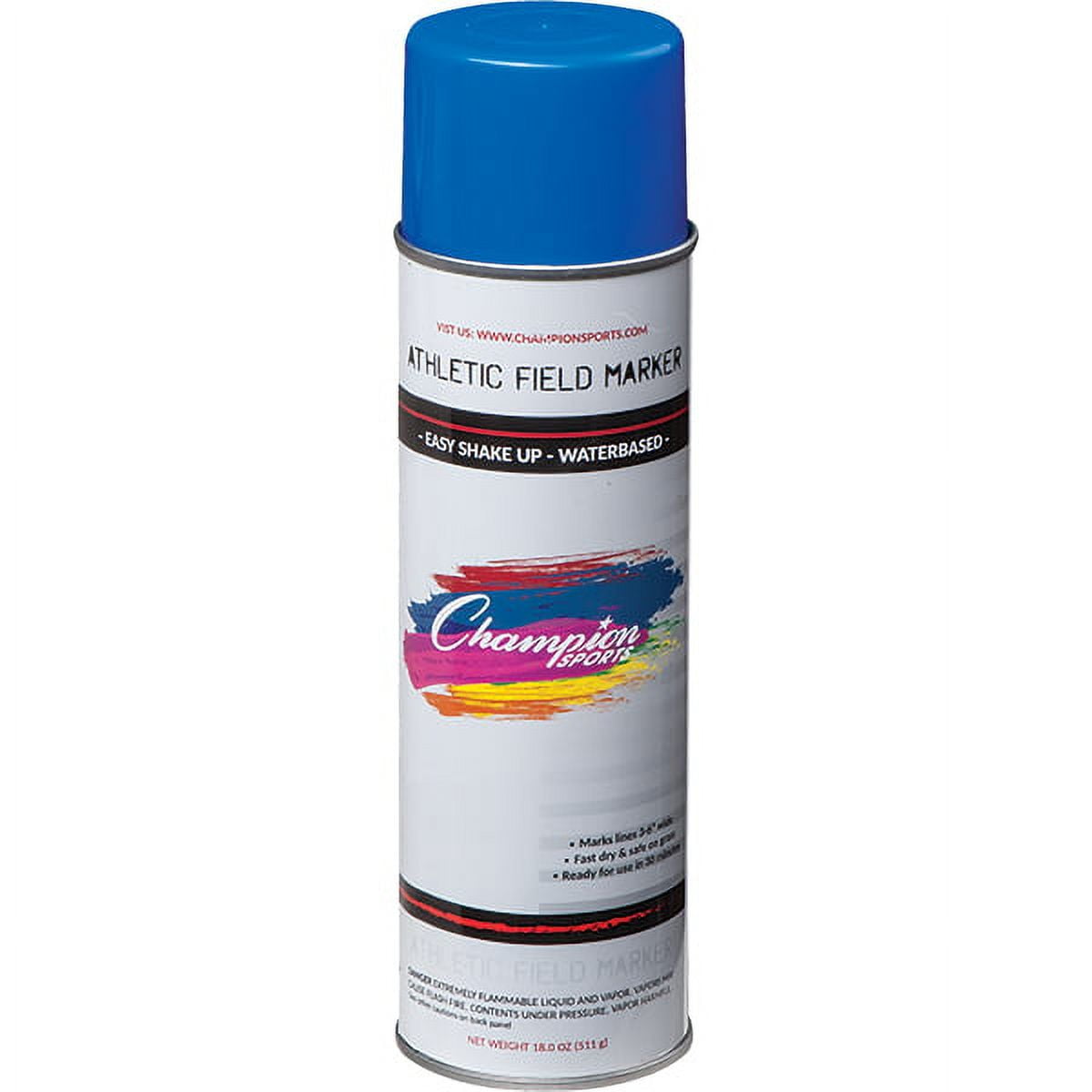 Picture of Champion Sports FMP3BL 1.66 oz Field Marking Paint, Blue - 12 Cans per Case