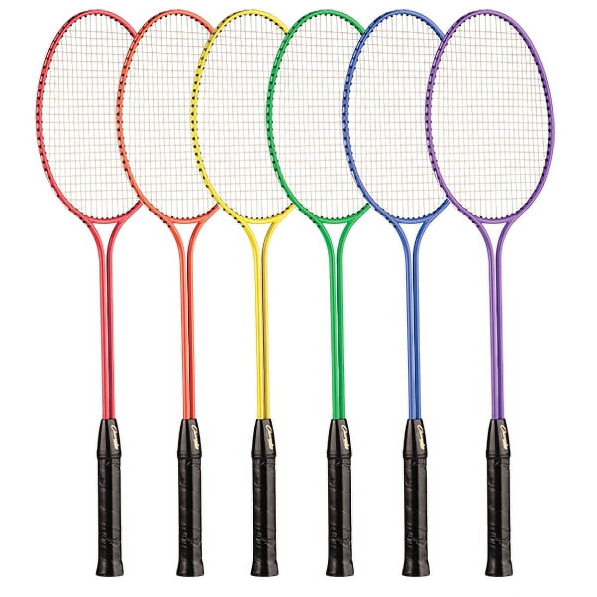 Picture of Champion Sports BR30SET 26 x 8 x 1 in. All Steel Frame Badminton Racket, Assorted Colors