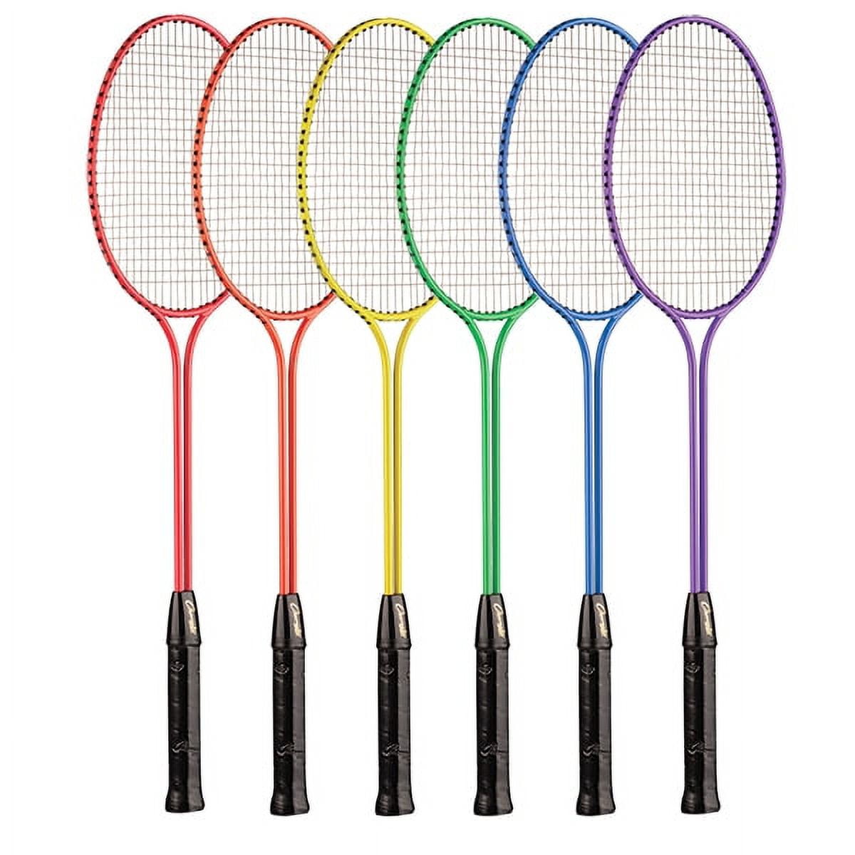 Picture of Champion Sports BR31SET 26 x 8 x 1 in. All Steel Frame Badminton Racket&#44; Assorted Colors