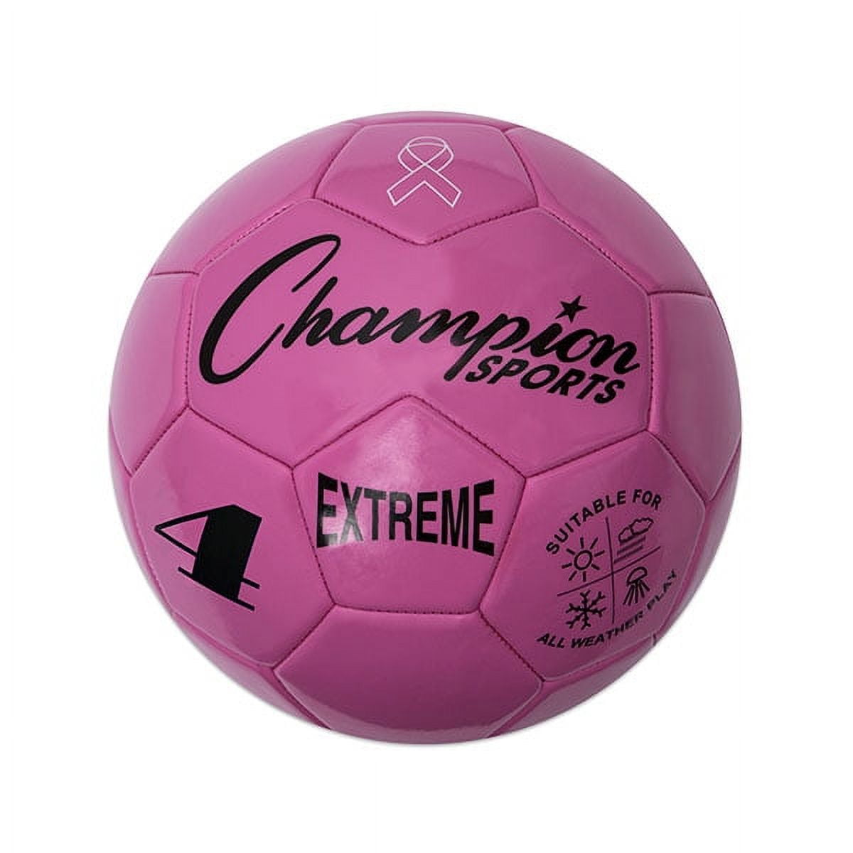 Picture of Champion Sports EX4PK 8.25 in. Extreme Series Size 4 Soccer Ball, Pink