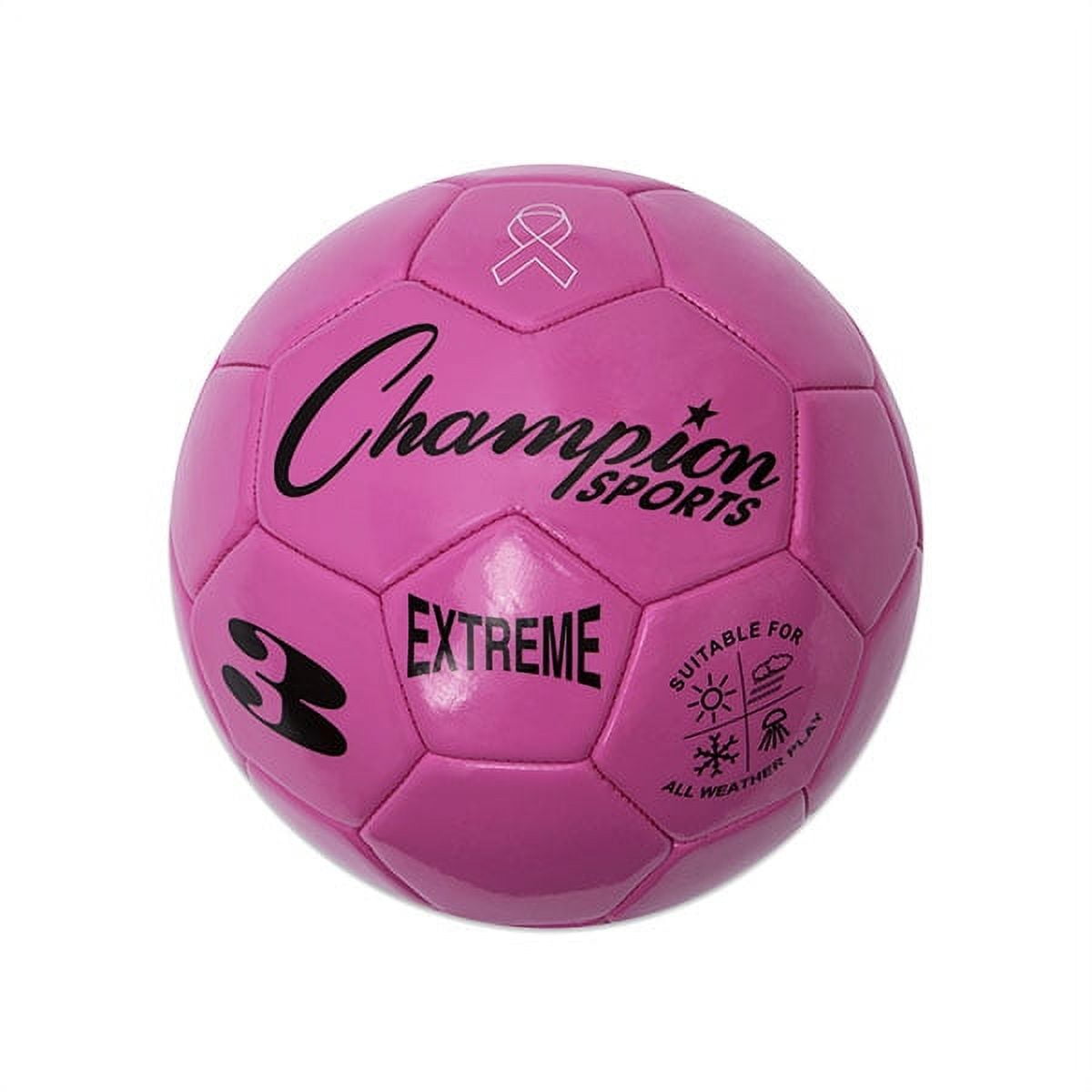 Picture of Champion Sports EX3PK 7.25 in. Extreme Series Size 3 Soccer Ball, Pink