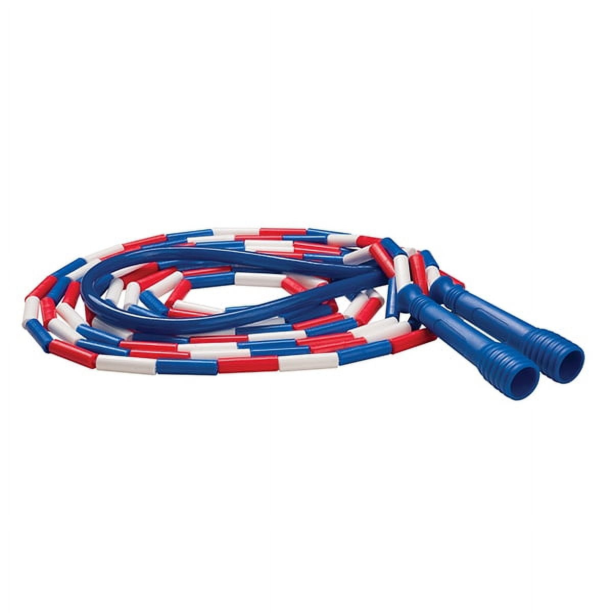 Picture of Champion Sports SJ16 16 ft. Deluxe XU Beaded Jump Rope - Red&#44; White & Blue