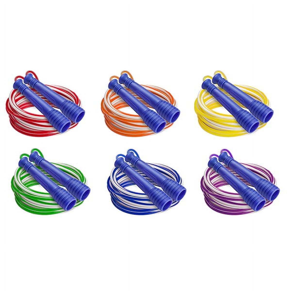 Picture of Champion Sports EXR9SET 16 ft. Deluxe XU Jump Rope with Purple Handle - Set of 6