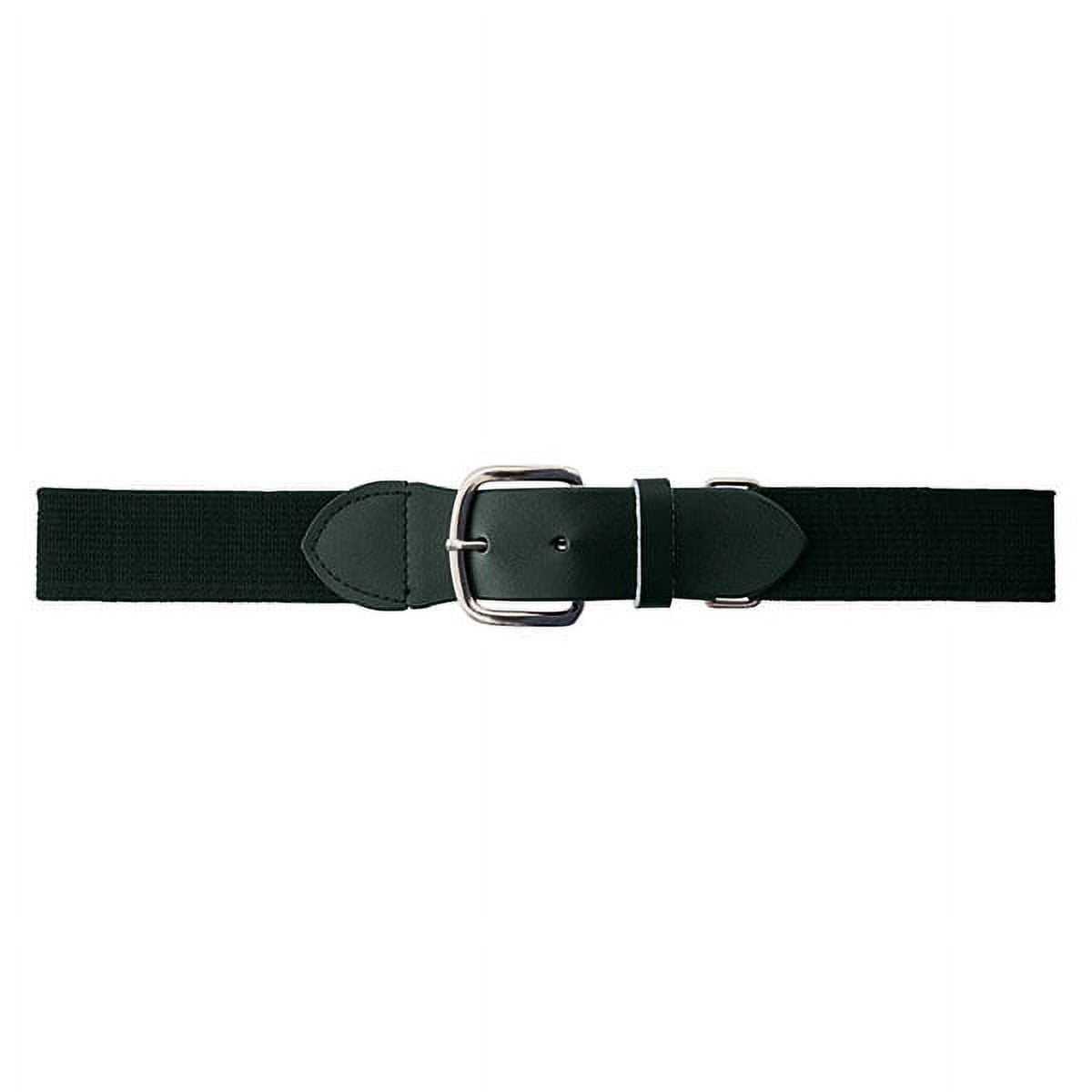 Youth Baseball & Softball Uniform Belt, Dark Green