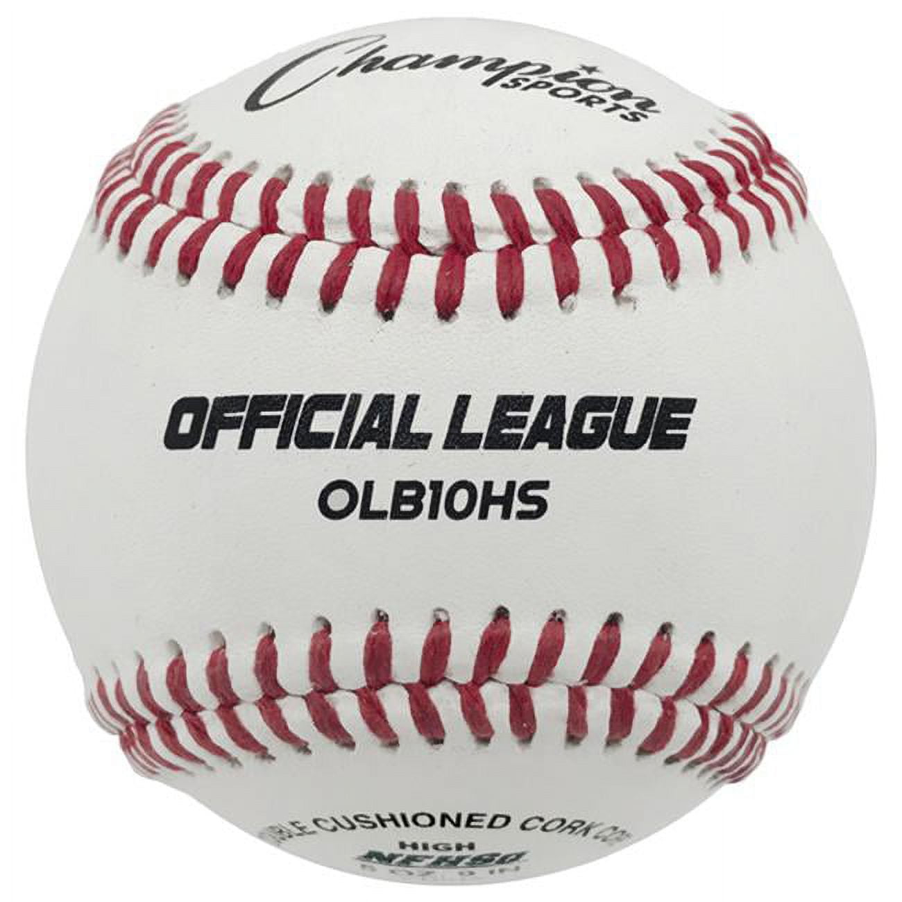 OLB10HS Cowhide Leather Baseball - Pack of 12