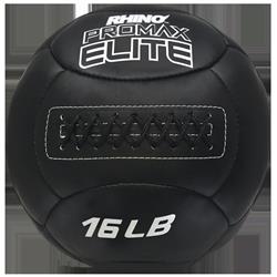 16 lbs Rhino Promax Elite Medicine Ball, Black