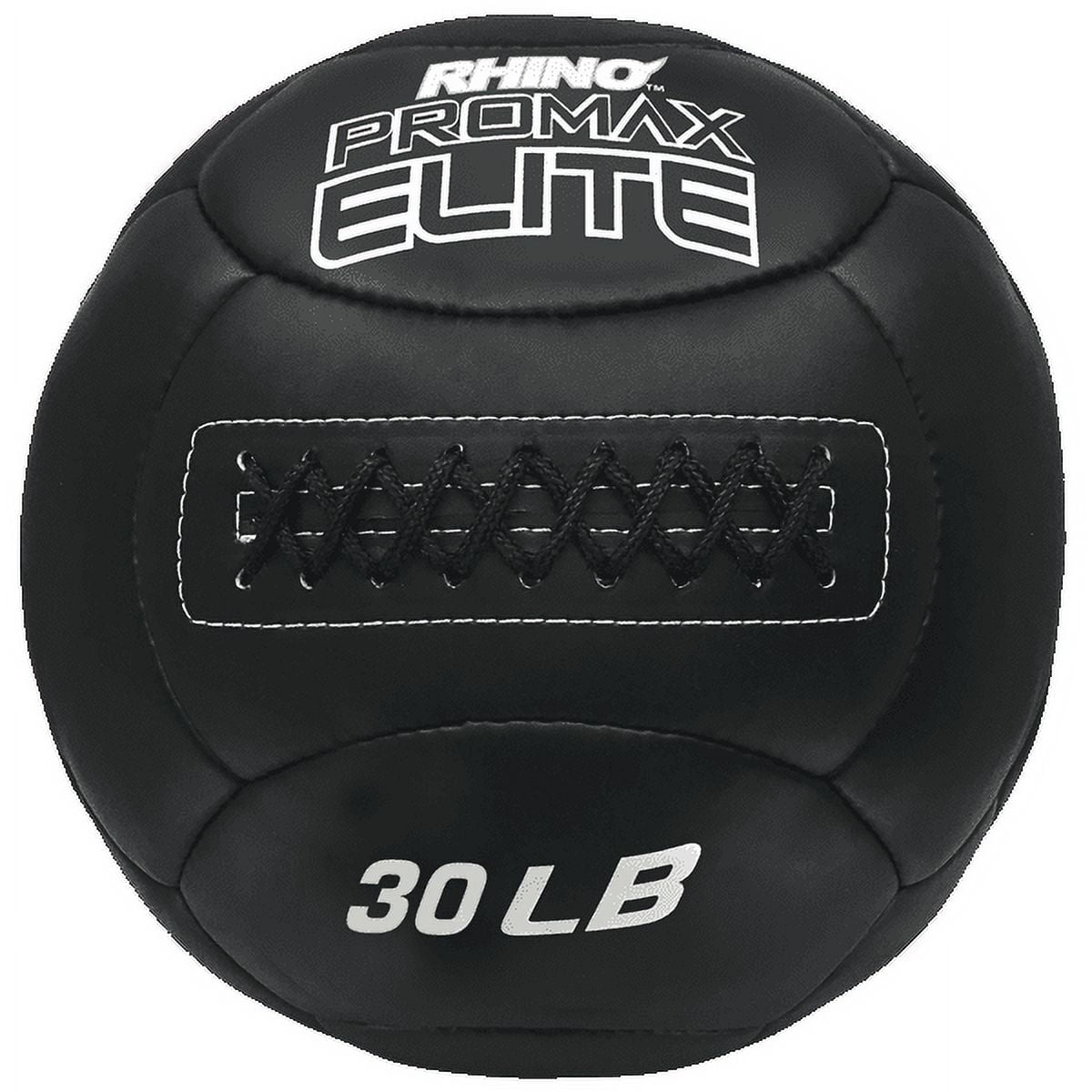 30 lbs Rhino Promax Elite Medicine Ball, Black