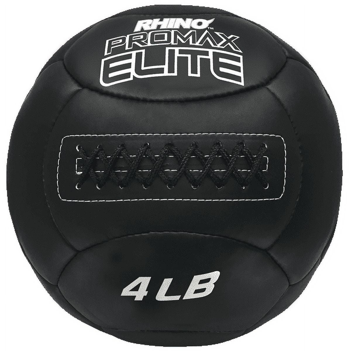 4 lbs Rhino Promax Elite Medicine Ball, Black