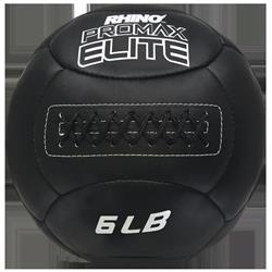 6 lbs Rhino Promax Elite Medicine Ball, Black