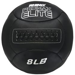 8 lbs Rhino Promax Elite Medicine Ball, Black