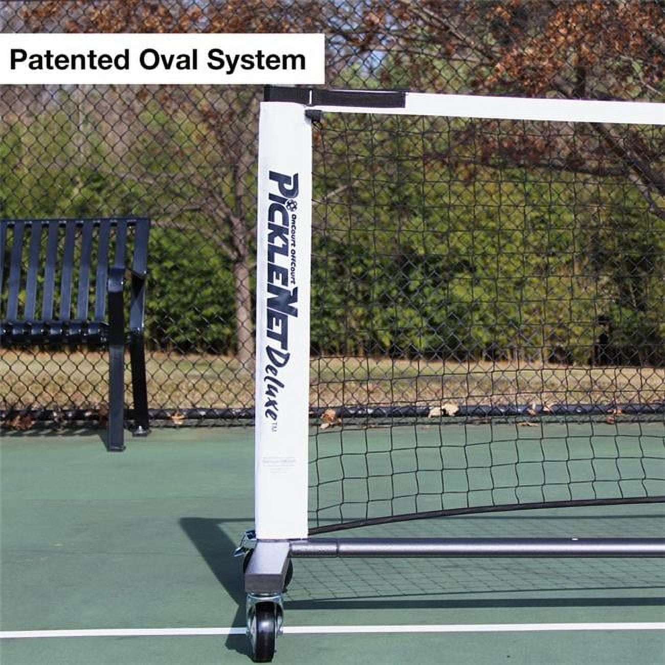 Picture of Champion Sports PBN1000 On Court & Off Court Pickleball Net with Wheels