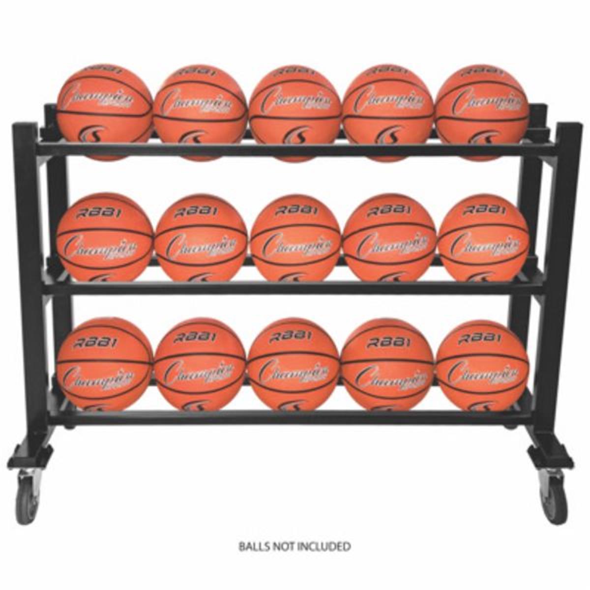 Picture of Champion Sports BKCART Deluxe Heavy-Duty Basketball Cart