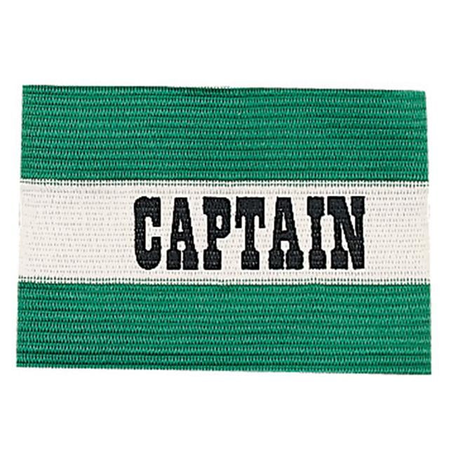 Picture of Champion Sports CAPGN Adult Captain Arm Band, Green & White